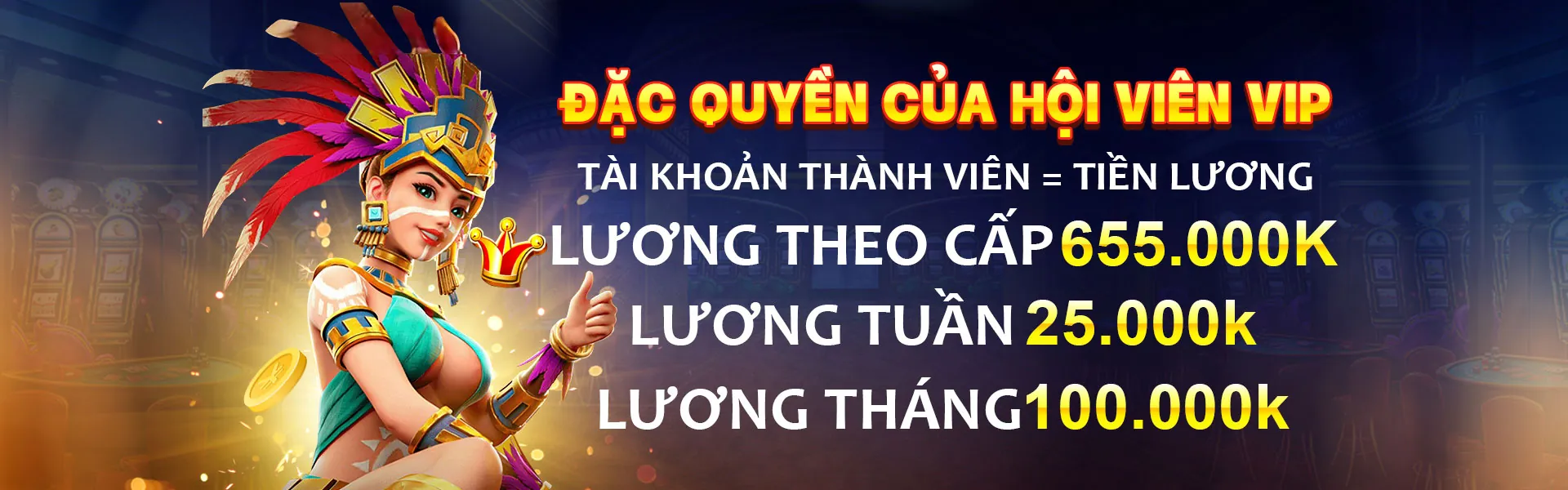 Hình ảnh sang trọng của chương trình VIP socvip link mới